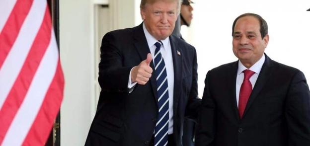 الرئيس الأمريكى دونالد ترامب خلال استقباله الرئيس عبدالفتاح السيسى