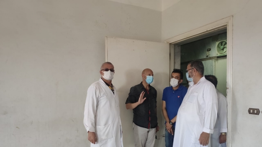 مجازاة فريق السلامة والصحة المهنية بمستشفى الحسينية لإغلاق باب طوارئ