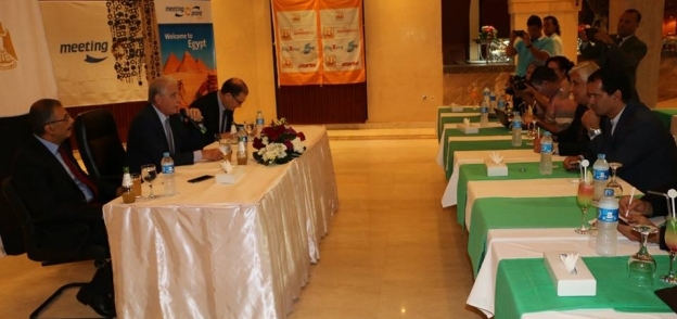 المؤتمر الصحفي لمحافظ جنوب سيناء