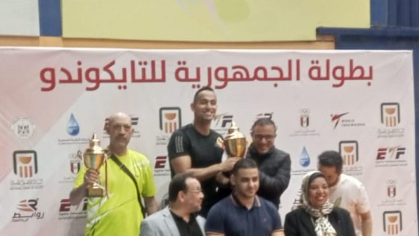 أبطال تايكوندو المشروع القومي للموهبة بكفر الشيخ