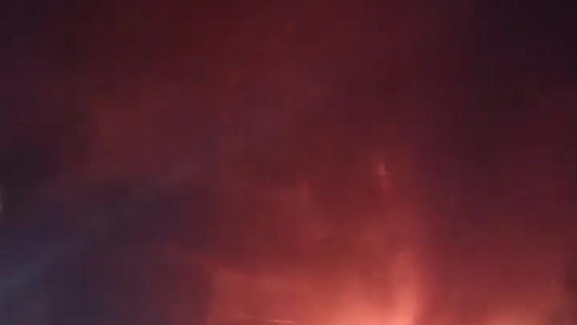 حريق فندق الإسكندرية