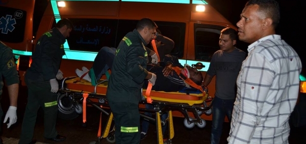 بالصور| مصرع وإصابة 6 في تصادم سيارة ملاكي مع جيب عسكري بشرم الشيخ