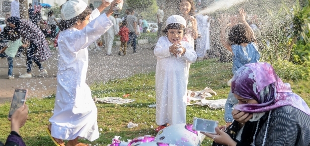 العائلات احتفلت بأول أيام العيد فى الحدائق والمتنزهات