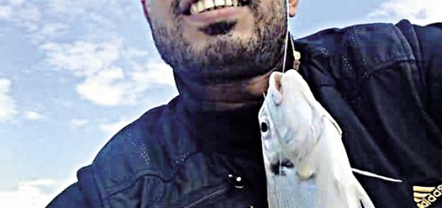 وليد محمد أحد هواة الصيد