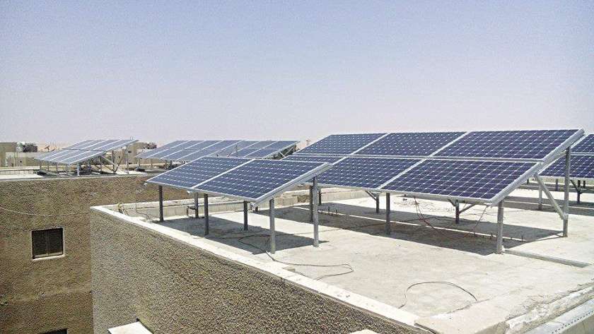محطات الطاقة الشمسية فوق أسطح المباني