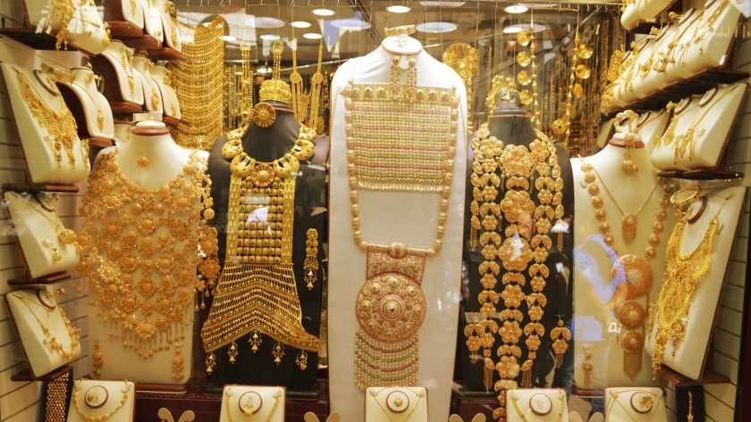 المشغولات الذهبية في السوق المصري
