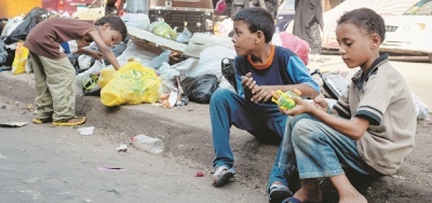 أطفال الشوارع.. صورة أرشيفية