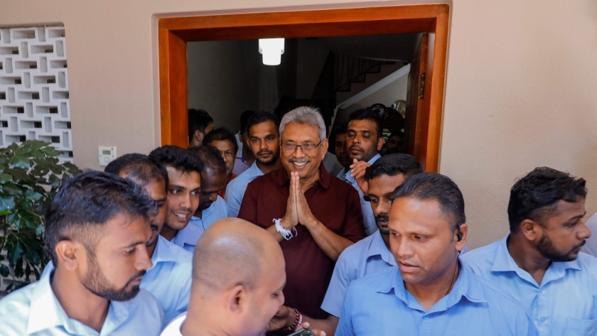جوتابايا راجاباكسا يعلن فوزه في الانتخابات الرئاسية السريلانكية