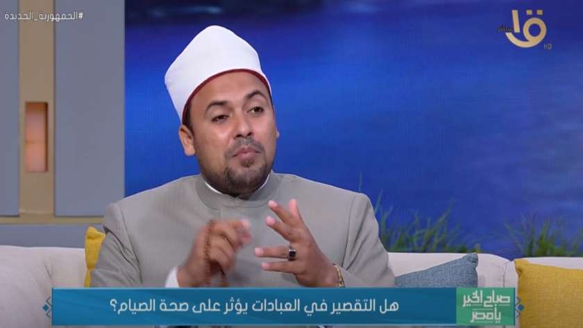 الشيخ عبدالله سلامة، الواعظ بمركز الأزهر للفتوى الإلكترونية