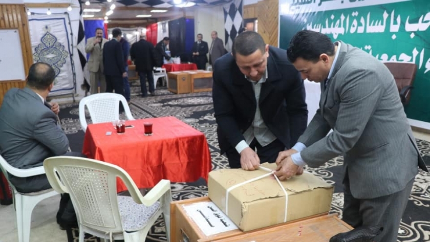 بدء توافد الناخبين على انتخابات مهندسى كفر الشيخ
