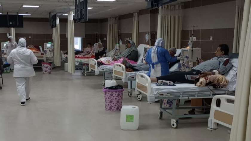 قسم الغسيل الكلوي بمستشفى بيلا المركزي