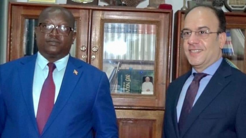 السفير المصري في بوجمبورا يلتقي بوزير الدفاع البوروندي