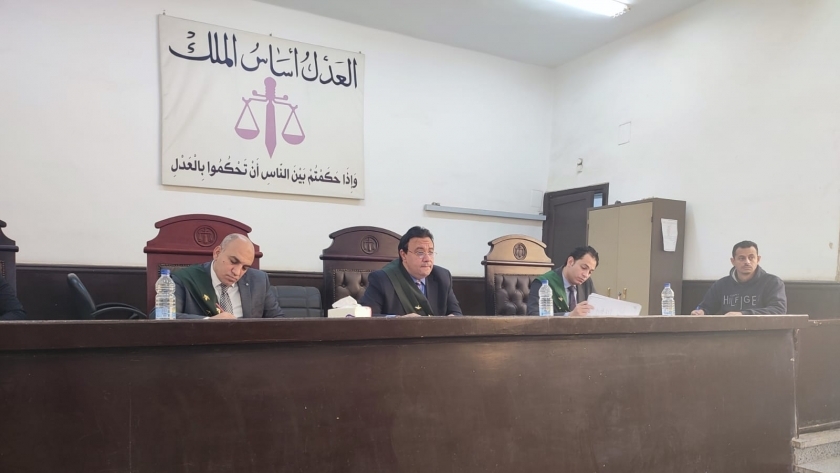 محكمة جنايات الفيوم برئاسة المستشار خالد محمد عبد السلام