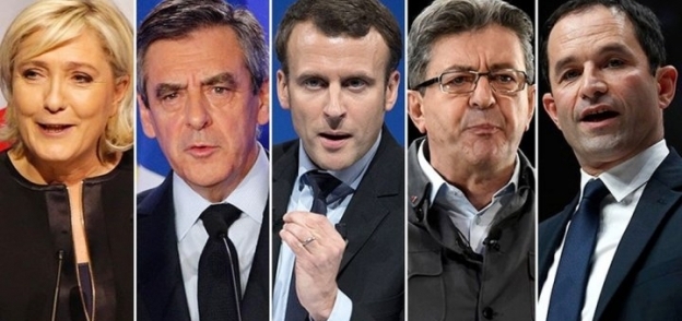 5 مرشحين يتنافسون على كرسي الرئاسة في فرنسا