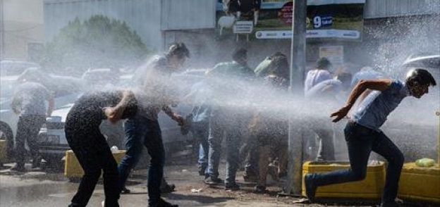 الأمن التركي يفرق إحدى المظاهرات