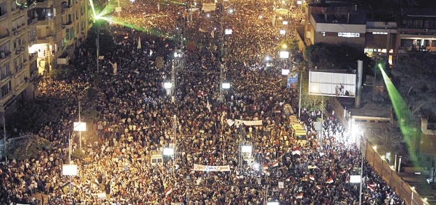 آلاف المتظاهرين خلال ثورة 30 يونيو «صورة أرشيفية»