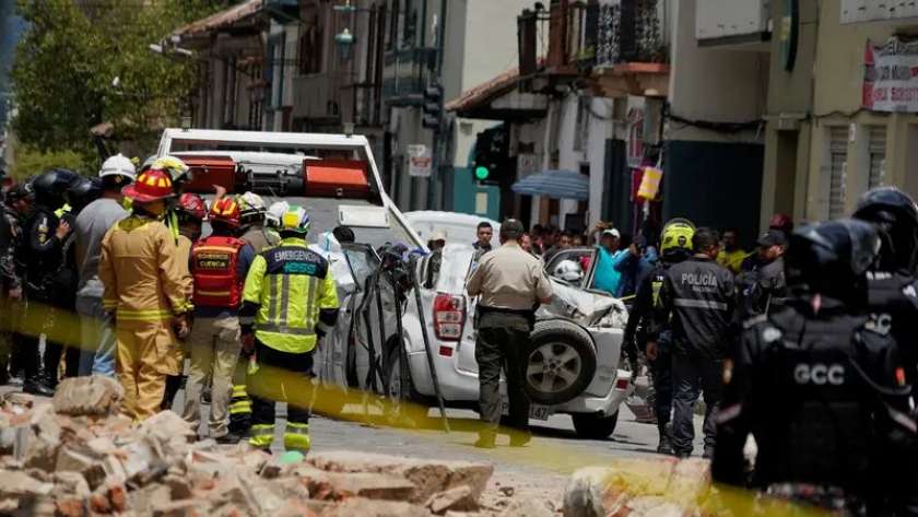 زلزال الإكوادور