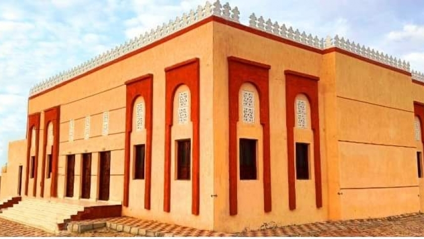 أحد المساجد التي يجرى افتتاحها اليوم