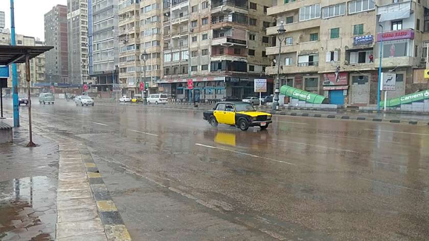 توقعات أمطار حول حالة الطقس غدا بالإسكندرية