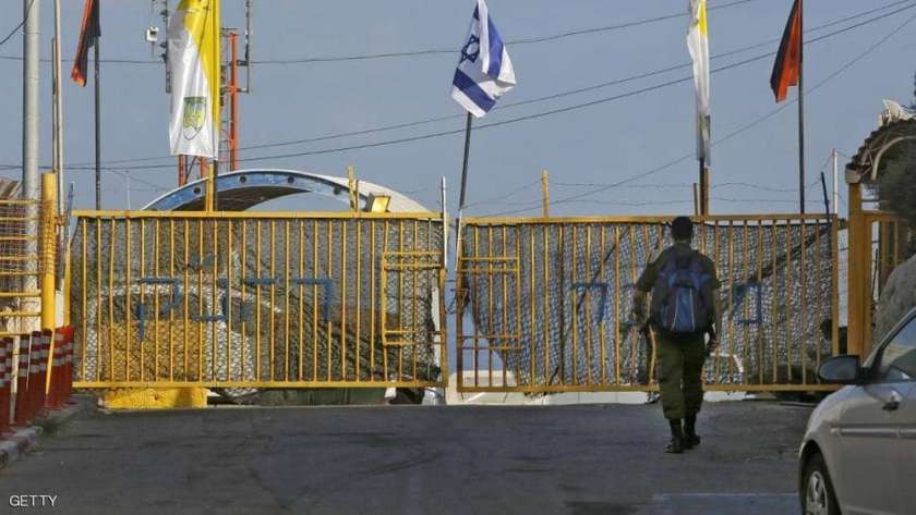 معبر الناقورة على الحدود بين لبنان واسرائيل
