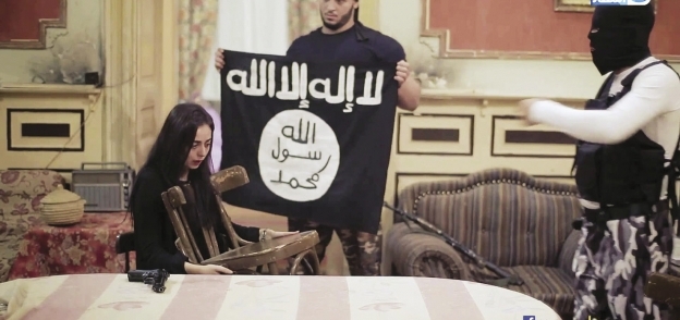 مشهد من إحدى حلقات برنامج «مينى داعش»
