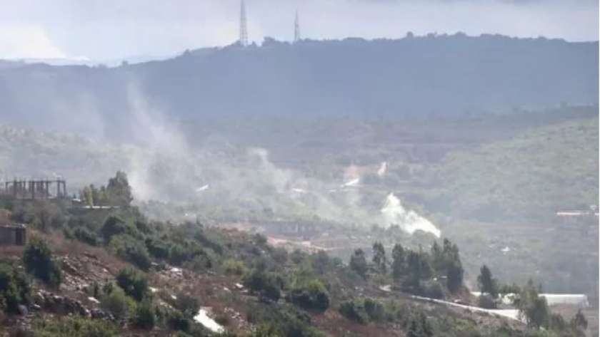 قصف إسرائيلي على بلدة عتيا الشعب جنوب لبنان