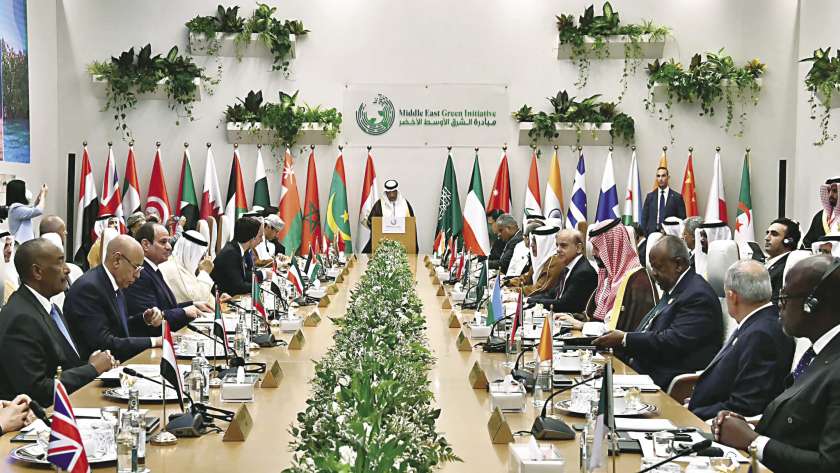 قمة عربية على هامش مؤتمر المناخ من أجل شرق أوسط أخضر