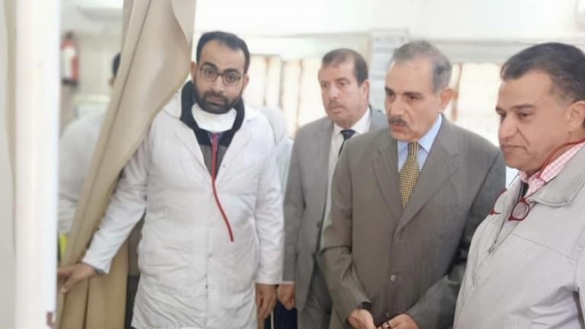 محافظ كفرالشيخ يتفقد إستعدادات مستشفى الصدر لمواجهة فيروس   كورونا