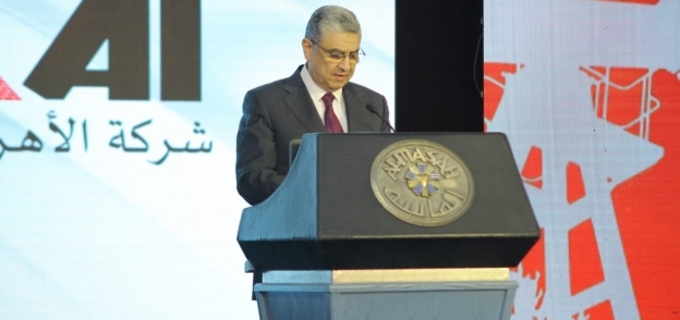 د.محمد شاكر وزير الكهرباء في مؤتمر الأهرام للطاقة