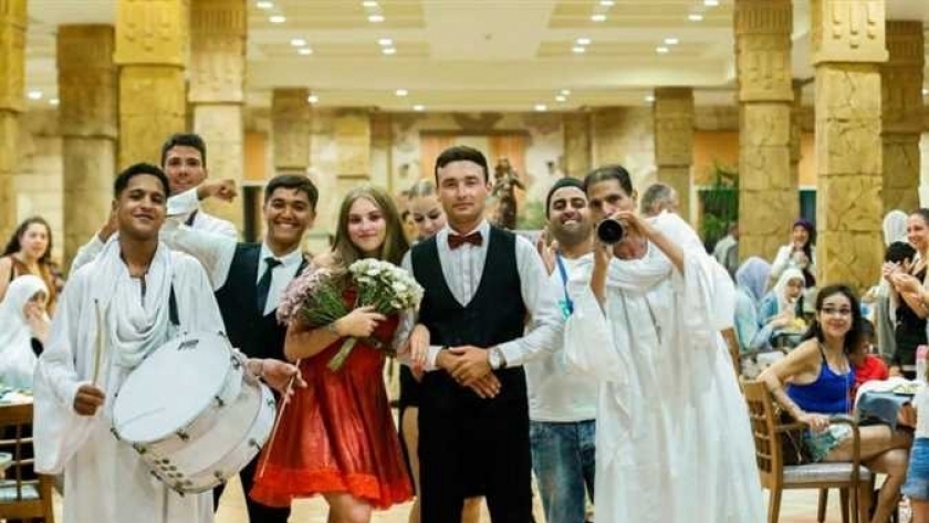 حفلات زفاف الأجانب في شرم الشيخ
