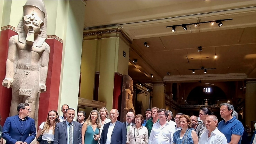 المتحف المصري بالتحرير يستقبل وزير الصحة البرتغالي