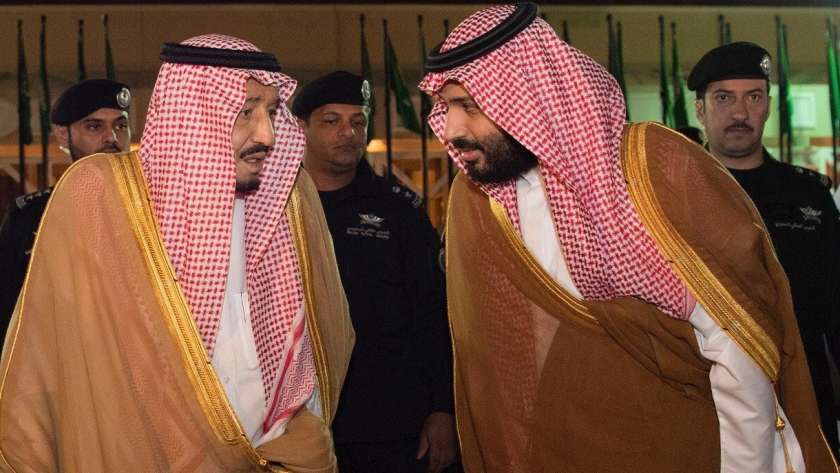 ملك السعودية وولي عهده