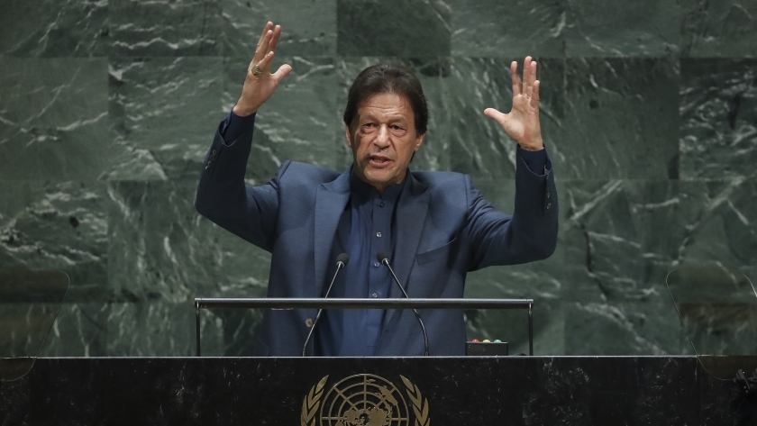 كلمة رئيس الوزراء الباكستاني عمران خان أمام الجمعية العامة للأمم المتحدة