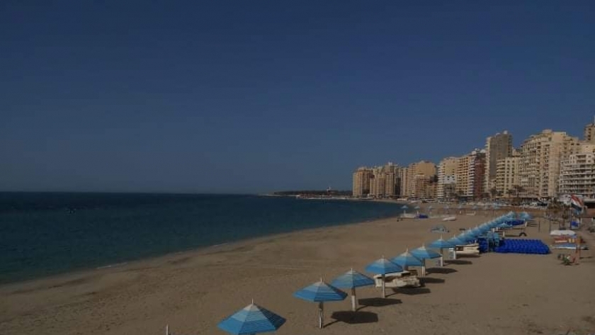 شواطئ الإسكندرية مغلقة أمام الزوار في عيد شم النسيم