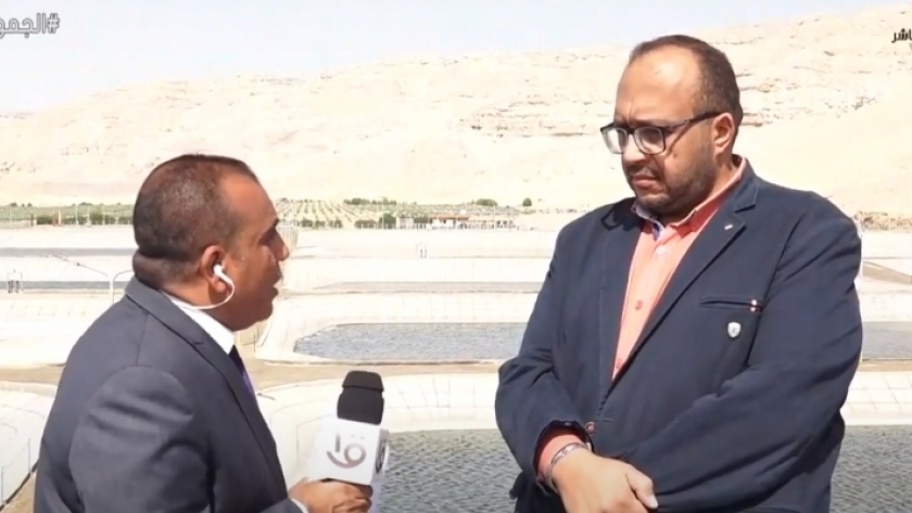 المهندس محمد صلاح رئيس مجلس إدارة مياه الشرب والصرف الصحي بمحافظة سوهاج