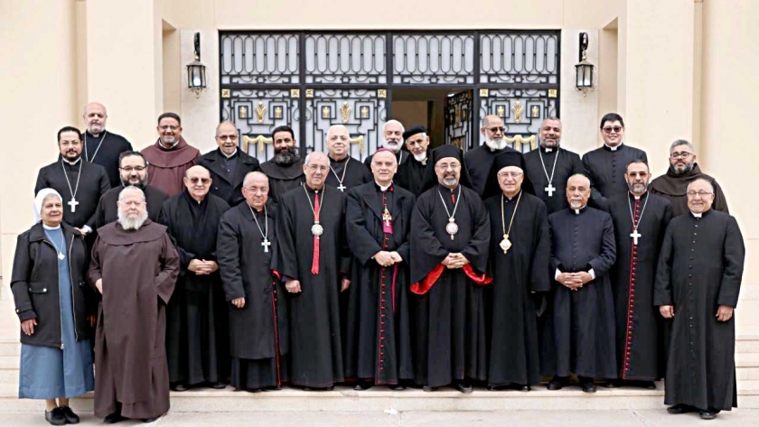 مجلس بطاركة وأساقفة الكاثوليك في نهاية اجتماعهم النصف سنوي