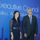 جانب من لقاء وزيرة السياحة ووزير التجارة والصناعة البحريني