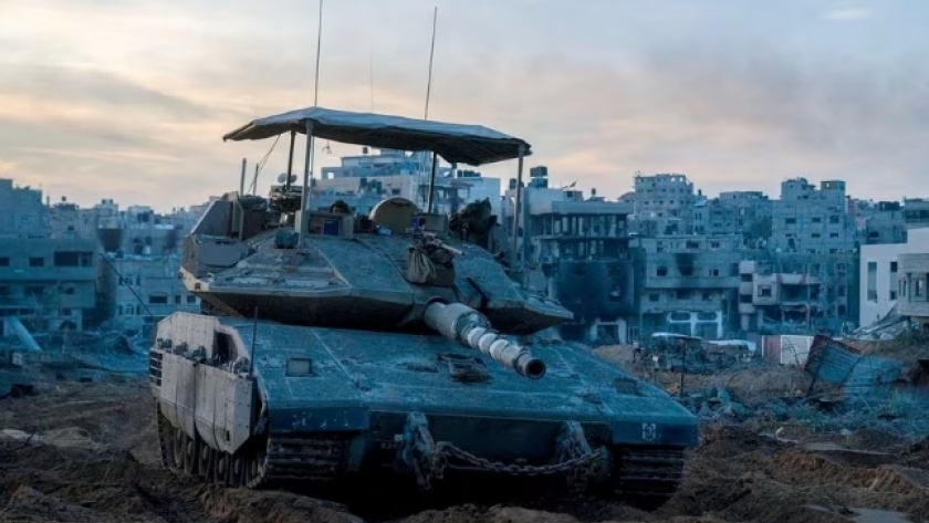 دبابات إسرائيلية من نوع ميركافا