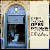 مثقفي الإسكندرية يطلقون حملة "لا لإغلاق المعهد السويدي"