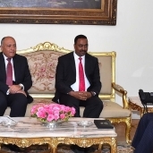 الرئيس عبدالفتاح السيسى خلال استقباله وزير خارجية إثيوبيا