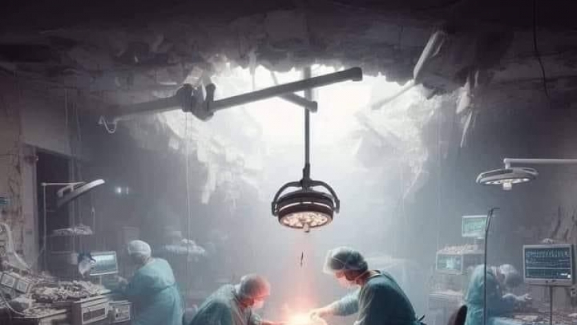 عملية جراحية في غزة