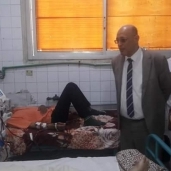 مدير الشئون الوقائية ب"صحة البحيرة" يتفقد الخدمة بمستشفى حميات دمنهور