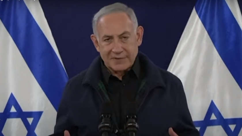رئيس حكومة الحرب الإسرائيلية بنيامين نتنياهو