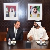 السيسي لـ"حاكم دبي": الشعب المصري لن ينسى مواقف دولة الإمارات المشرفة