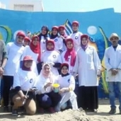 فعاليات مبادرة المدن الملونة بمدينة عزبة البرج