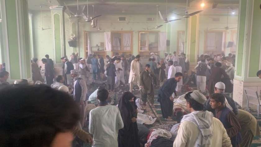 انفجار المسجد في قندهار