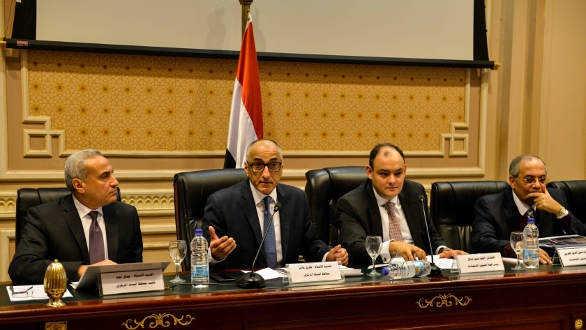 اجتماع سابق للجنة الاقتصادية بمجلس النواب بحضور «عامر»