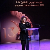 غادة والي في احتفالية جائزة ساويرس الثقافية