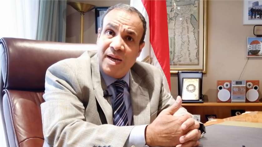 السفير بدر عبد العاطي، سفير مصر لدى الاتحاد الأوروبي