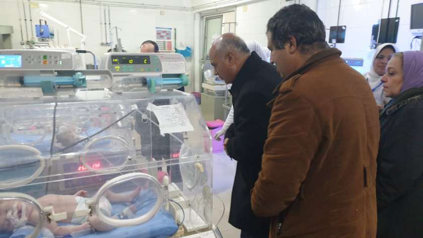 زيارة وكيل وزارة الصحة بالغربية مستشفى بسيون